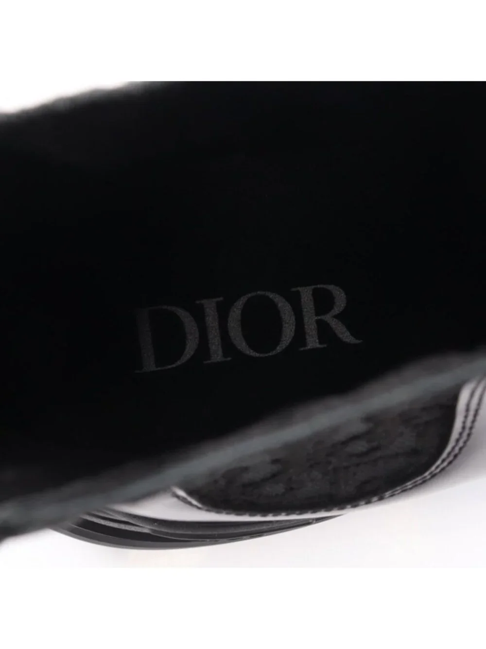 Dior Boots Combat Chelsea Oblique Leather